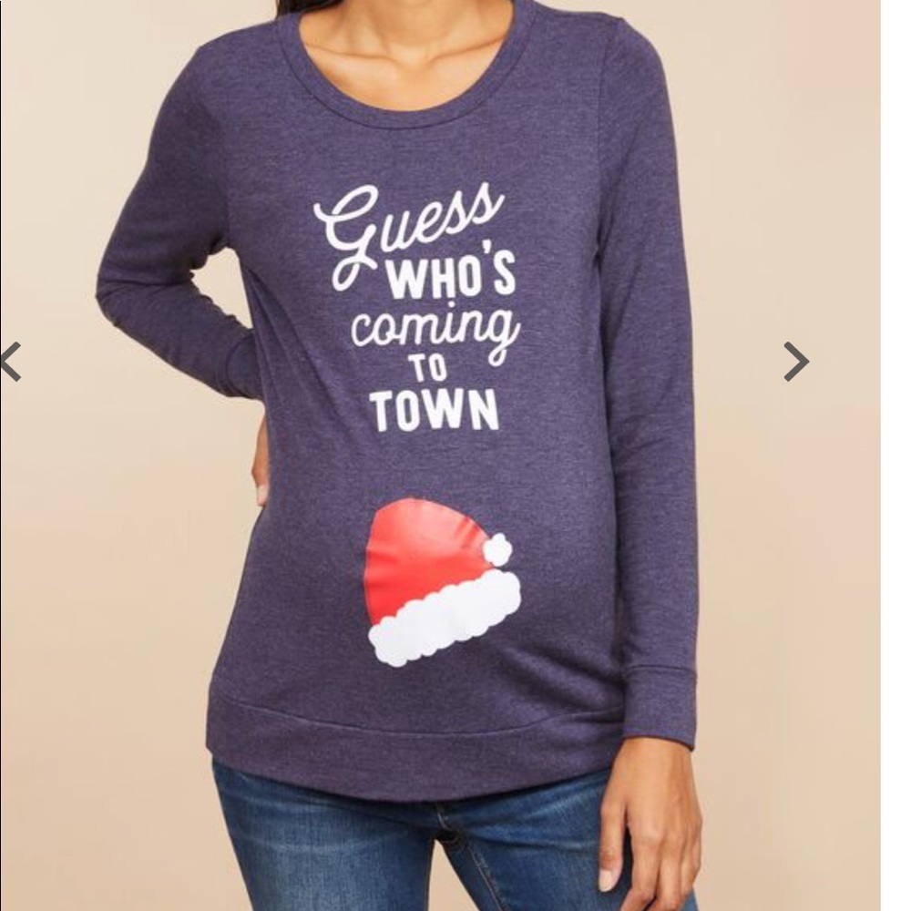 Maternity sweater Christmas